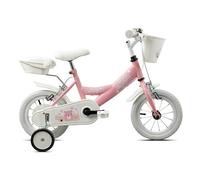 Esperia Mountain Bike acciaio ( 1 vel ) 12" con rotelle BIMBA RUBY Rosa 259900DR