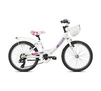 Esperia Mountain Bike acciaio ( 6 vel ) 20" BIMBA Bianca 259200D