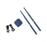 Esperienza di batteria elettronica portatile leggera con tecnologia di rilevamento del movimento 3D (blu navy)