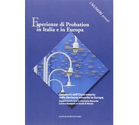 Esperienze di probation in Italia e in Europa. I numeri pensati