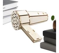 Esperienze Scienziate per - Giocattolo Educativo in Legno 3D Asciugacapelli | Modellini Scienziati da Costruire - Idea Regalo per Ragazzi Ragazze Scuola Compleanno