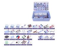 Esperimenti Scientifici Esperimento Di Base Elettricità E Magnetismo - Circuito Elettrico Fisica Kit Elettronica Scuola(Purple)