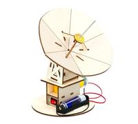 Esperimenti scientifici, set di produzione tecnologica per il puzzle del rilevatore di radar in legno, gioco di assemblaggio fatto a mano per bambini per 7-14 educazione modello di apprendimento