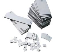 Esperimento ad ultrasuoni con chip sensore trasduttore acustico elettrico in ceramica a pressione quadrata PZT4 PZT8(50x30x2mm,PZT8)