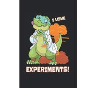 esperimento amore che ho Quaderno: esperimenti Taccuino A5 Pagina Bianca Organizzatore Bloc notes studenti delle scuole elementari notebook divertente Regalo bambini libretto con pagine bianche