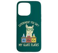 Esperimento che dici? Alpaca My Glass Flasks Funny Chemistry Custodia per iPhone 15 Pro Max