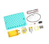 Esperimento di conversione dell'energia meccanica per gli studenti Stage per imparare a dimostrare i principi di produzione di elettricità.