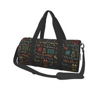 Esperimento di equazioni di chimica educativa, Borsone da viaggio di grande capacità Borsa rotonda Borsa da viaggio sportiva Borsa da viaggio Borsa da fitness