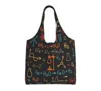 Esperimento didattico sulle equazioni chimiche,Borse riutilizzabili, borse della spesa, borsa a tracolla in tela di grande capacità