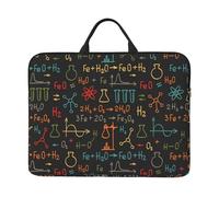 Esperimento didattico sulle equazioni chimiche, Custodia per laptop da 14 pollici, borsa per notebook, custodia per laptop, valigetta con maniglia