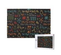 Esperimento didattico sulle equazioni chimiche,Puzzle in legno da 1000 pezzi per famiglie, puzzle per adulti e adolescenti