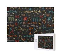 Esperimento didattico sulle equazioni chimiche,Puzzle in legno da 500 pezzi, gioco di famiglia, puzzle per adulti e adolescenti, decorazioni per la casa