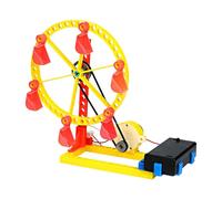 Esperimento scienze ' educazione in plastica sicuro per bambini Set artigianale ruote grandi Giocattolo assemblaggio per attività apprendimento della fisica Modello ruote grandi