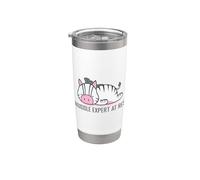 Esperto di coccole presso Rest Sleeping Zebra Bicchiere termico in acciaio inox doppia parete