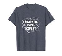 Esperto di Crisi esistenziale Emo - Mentalità Gotica angosciata Maglietta, Uomo, Pervinca, 4XL