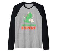 Esperto di Ibernazione Sleepy Dormire Ibernazione Maglia con Maniche Raglan