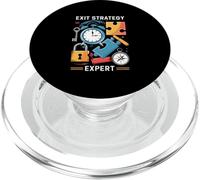 Esperto di strategia di uscita Exit Game Escape Room PopSockets PopGrip per MagSafe