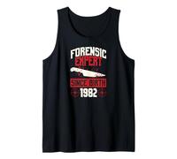 Esperto forense dalla Nascita 1982 Compleanno a Tema crimine Vero Canotta