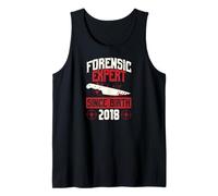 Esperto forense dalla Nascita 2018 Compleanno a Tema True Crime Canotta