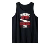 Esperto forense dalla Nascita 2022 Compleanno a Tema True Crime Canotta