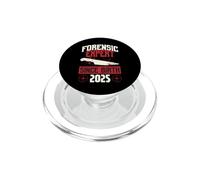 Esperto forense dalla nascita 2025 Compleanno a tema True Crime PopSockets PopGrip per MagSafe
