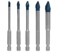 Esperto Hex-9 Hardceramic Ceramica Pietra Piastrella & Vetro Set Punte Trapano 5