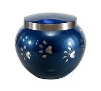 eSplanade cremazione urna commemorativa Container Jar pot per animali domestici cani/gatti/| per animali domestici Ash rimane | ottone Urns | metal Urns | Burial Urns