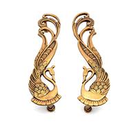 eSplanade Maniglia per porta in ottone design Peacock Maniglia Peacock Porta Oro