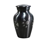 eSplanade Pet Cremation Urn Memorials urn Contenitore Jar Pot | Urna d'ottone | Urna di Metallo | Burial Urn | Memorie di Keepsake | Urna di Gatto di Cane (ricordo)