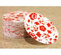 esplanade Sottobicchieri di carta stampati usa e getta (set di 100) - Utilizzare e gettare sottobicchieri di carta reversibili, perfetti per bar, hotel, ristoranti e feste.