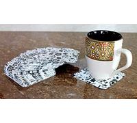 eSplanade, sottobicchieri stampati usa e getta, realizzati con carta spessa (set da 100) - Sottobicchieri reversibili - perfetti per bar, hotel, ristoranti e feste