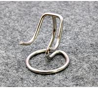 ESPLANADE Supporto per urna a forma di cuore, per urna commemorativa, urna commemorativa, colore argento