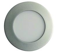 Espled Downlight LED 18 W, da incasso rotondo, luce bianca fredda, 18 W, argento