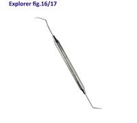 Esplora Dentaire Professionale FIG.17/16 Scalatori Per Igienisti A Doppia Punta
