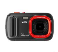 Esplora il mondo con la fotocamera per bambini XJ04 dal design compatto, 2 immagini HD 5K e funzione zoom 16X (nero)