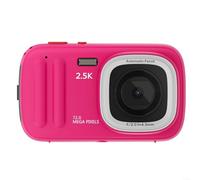 Esplora il mondo con la fotocamera per bambini XJ04 dal design compatto, 2 immagini HD 5K e la funzione zoom 16X (rosso)