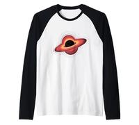 Esplora la fisica dei buchi neri e gli amanti dello spazio scientifico dell'universo Maglia con Maniche Raglan