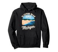 Esplora l'avventura del Parco Nazionale del Michigan delle Dune dell'orso Felpa con Cappuccio