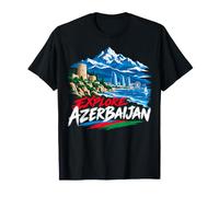 Esplora l'Azerbaigian Maglietta