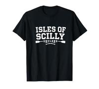 Esplora Le Isole di Scilly Beautiful Coastal Views Regno Unito Maglietta