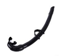 Esplora le profondità con il nostro boccaglio in PVC per una respirazione confortevole (nero)