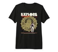 Esplora Lo Spazio | Incontro YOG-Sothoth, svela i Segreti cosmici Maglietta Premium
