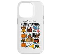 Esplora monumenti e tradizioni della Pennsylvania Custodia per iPhone 14 Pro