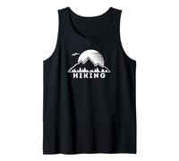 Esplora Natura Escursionismo Paesaggio Sole Montagne Alberi Canotta