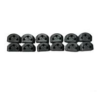 Esplora nuovi suoni con 12 pezzi per guide per corde di chitarra, parti efficaci per migliorare il volume e risparmiare sulle sostituzioni (nero)