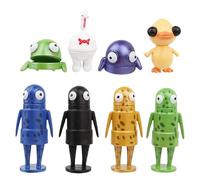 Esplorare, mentalista, Figura Lucia, 8 pezzi Q Versione In Piedi Figurine Cosplay Cosplay PVC Statue Modelli Souvenir per I Fan di anime Regali