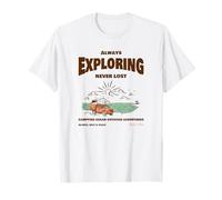 Esplorare Sempre l'oceano da Campo all'aperto (Beach Life Graphic) Maglietta