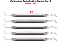 Esploratore Endodontico Dentale Sonda DG 16 Diagnostico Esame Doppia estremità