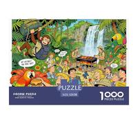 Esplorazione delle foreste pluviali tropicali Puzzle in Legno Impermeabile DIY Puzzles Da 1000 Pezzi Per Adulti Divertenti Giochi Educativi