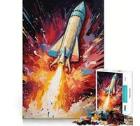 Esplorazione illimitata Puzzle da 1000 pezzi per adolescenti Divertimento per lo sviluppo della mente Dimensioni uniformi Pezzi precisi Rilassante Attività di gruppo al chiuso (38x26cm)